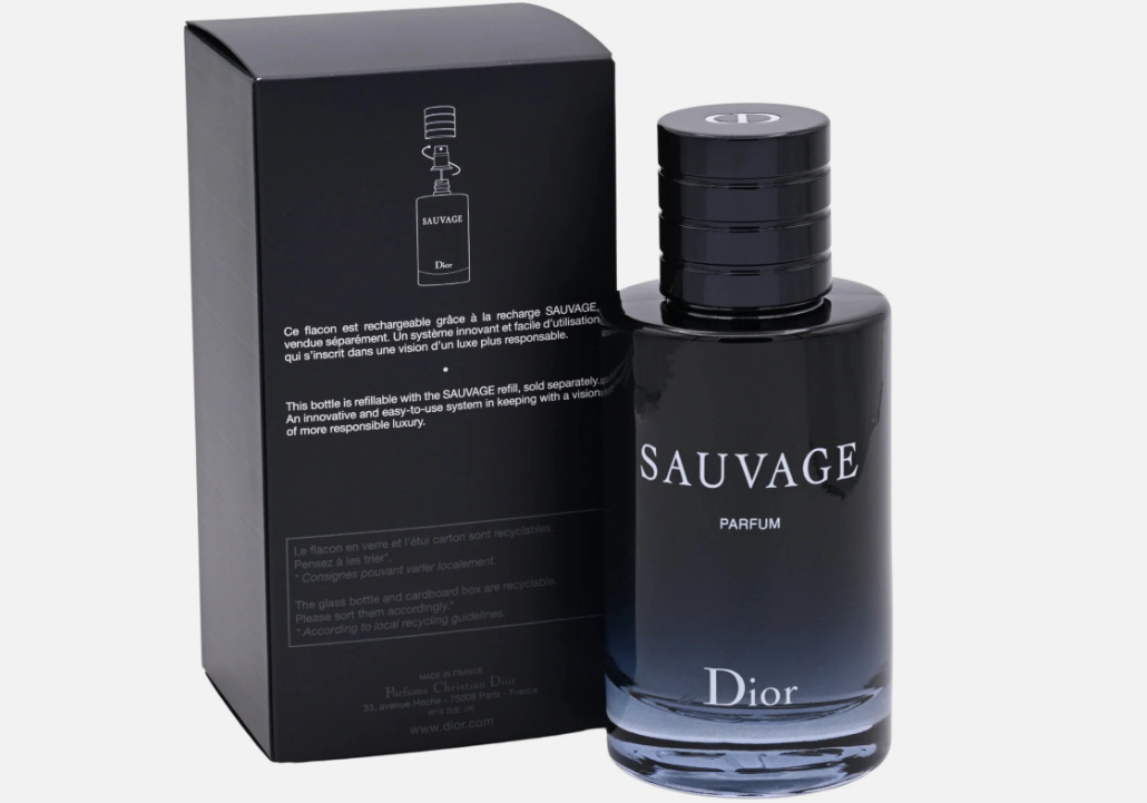 Dior Sauvage Parfum for Men 3.4 oz / 100ml