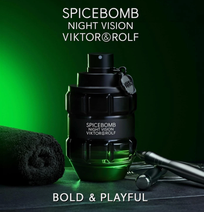 Viktor & Rolf Spicebomb Night Vision Eau de Toilette for Men 3.0 oz / 90ml