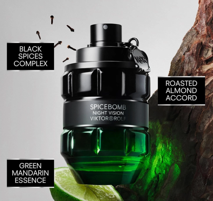 Viktor & Rolf Spicebomb Night Vision Eau de Toilette for Men 3.0 oz / 90ml