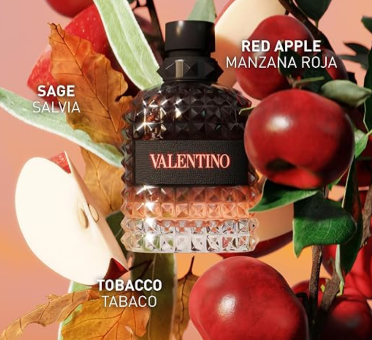 Valentino Born in Roma Uomo Coral Eau de Toilette - Ambery Mens Cologne