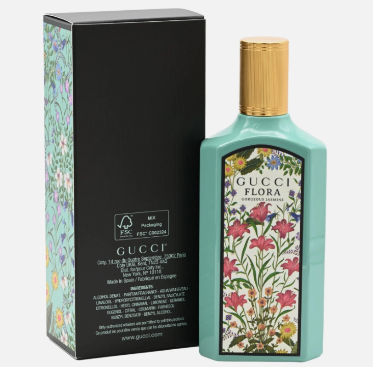 Gucci Flora Gorgeous Jasmine EDP for Women 3.3 oz / 100ml