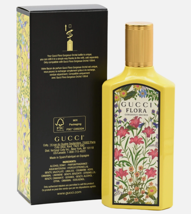 Gucci Flora Gorgeous Orchid EDP for Women 3.3 oz / 100ml