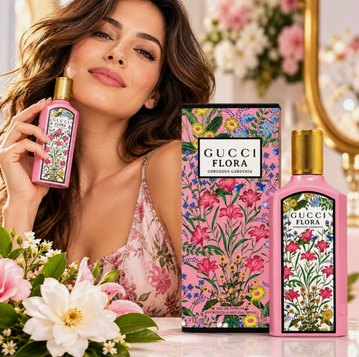 Gucci Flora Gorgeous Gardenia EDP for Women 3.3 oz / 100ml