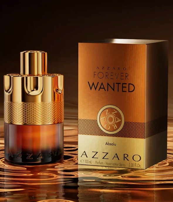 Azzaro Forever Wanted Absolu bottle and box side view