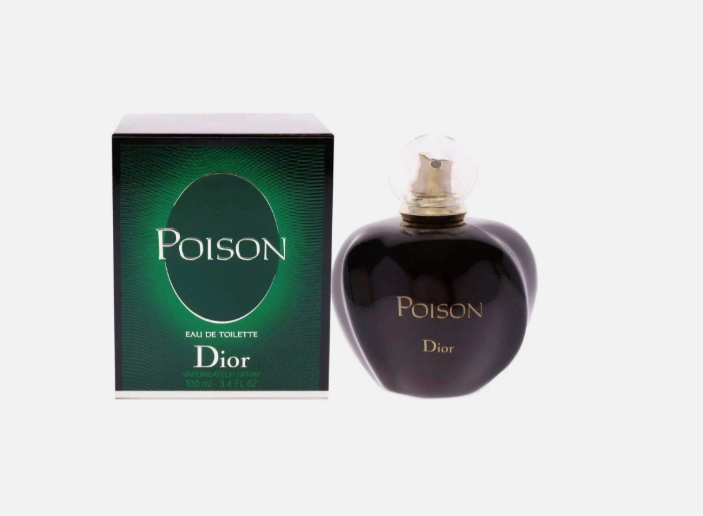 Dior Poison EDT bottle and box lifestyle shot