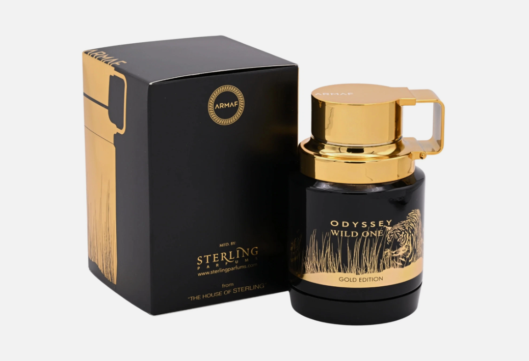 Armaf Odyssey Wild One Gold Edition Sterling Parfums box
