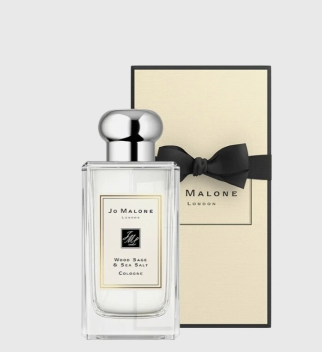 Jo Malone London Wood Sage & Sea Salt Cologne bottle and box