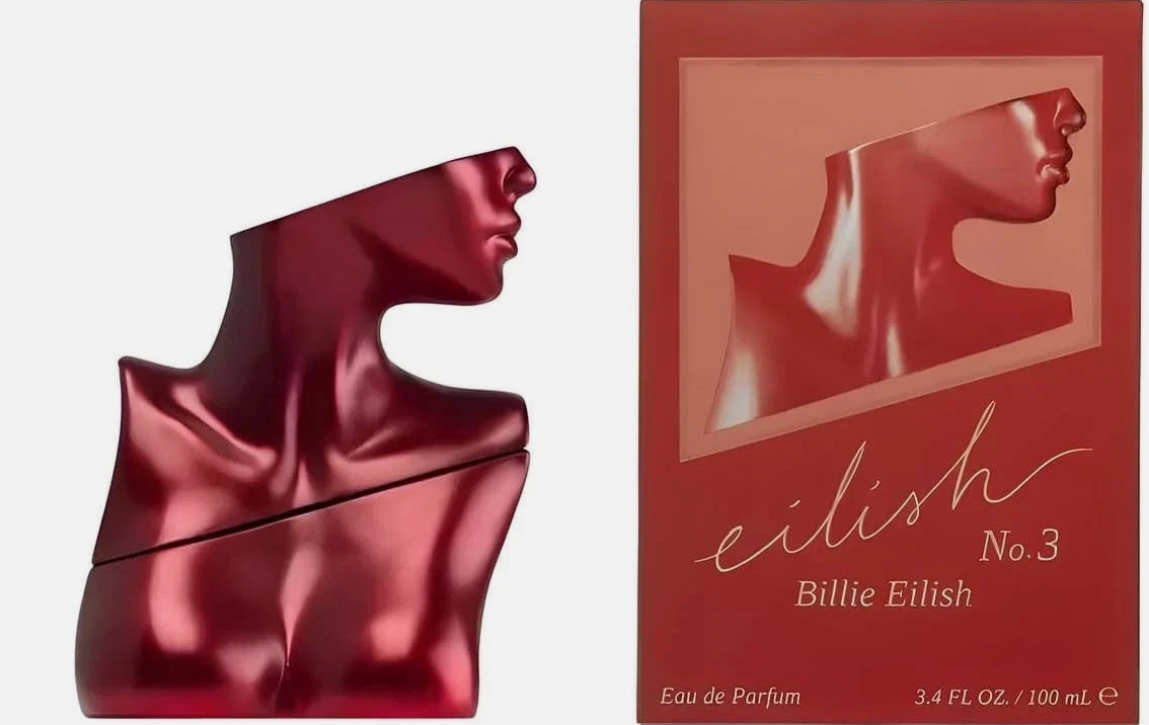 Billie Eilish Eilish No. 3 EDP 100ml bottle with red box
