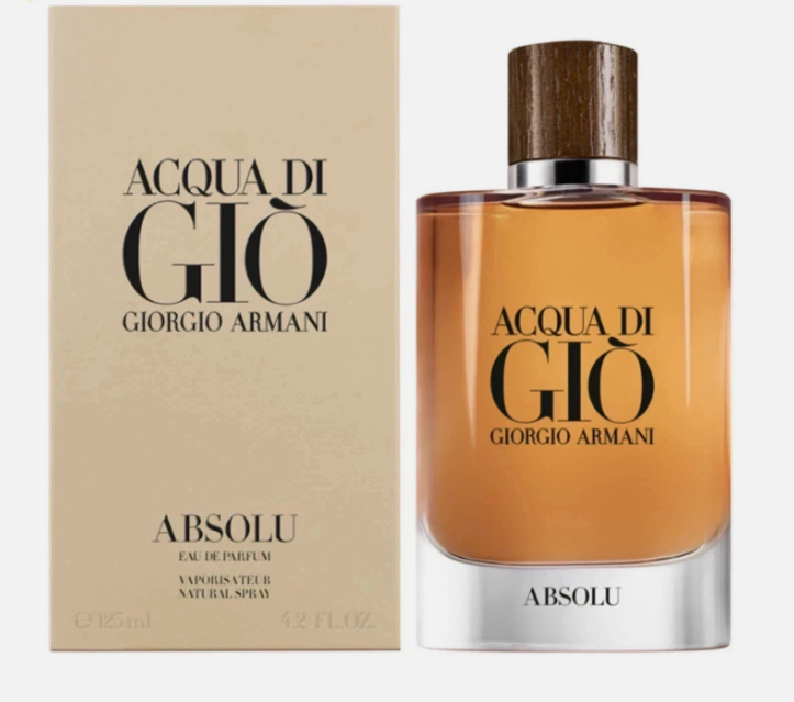 Giorgio Armani Acqua Di Gio Absolu 4.2 oz EDP Cologne Spray for Men with box
